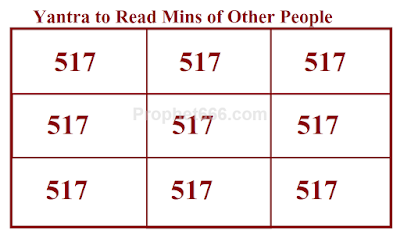 Mind Reading Yantra 