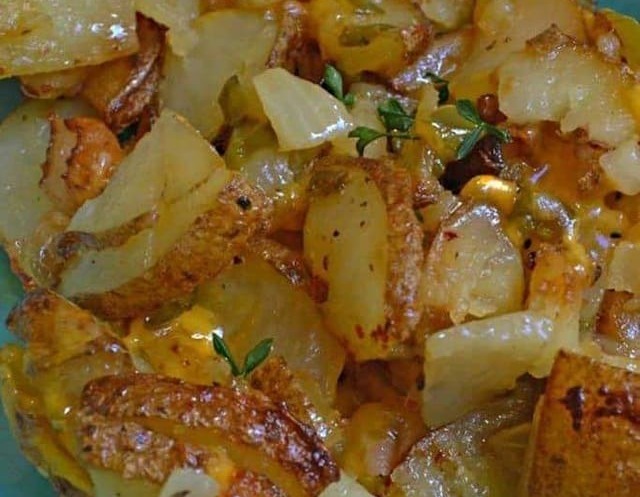 Oven Skillet Potatoes