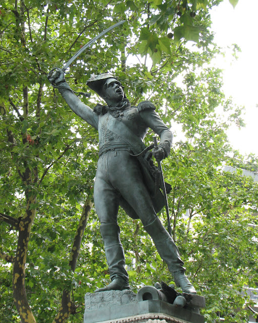 Statue of maréchal Ney by François Rude, Paris