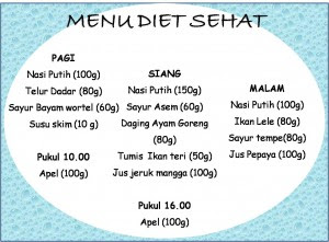 Menu Diet Sehat