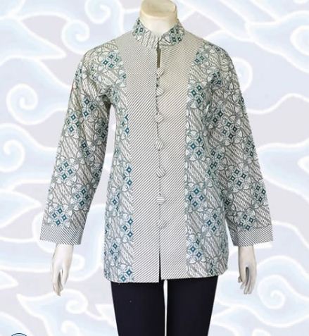 23 Contoh Model  Baju  Batik  Atasan  Terbaru  2020 