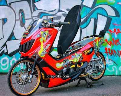 Gambar Modifikasi Yamaha Nmax Thailook Terbaru