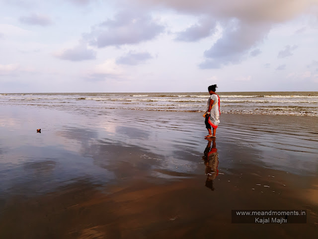 Digha, Digha tour photo, Digha sea photo, digha photography, girl walking on sea