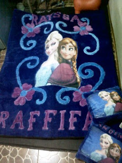 Karpet rasfur frozen