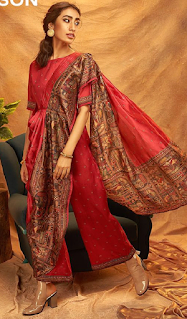 draped saree gives a perfect look