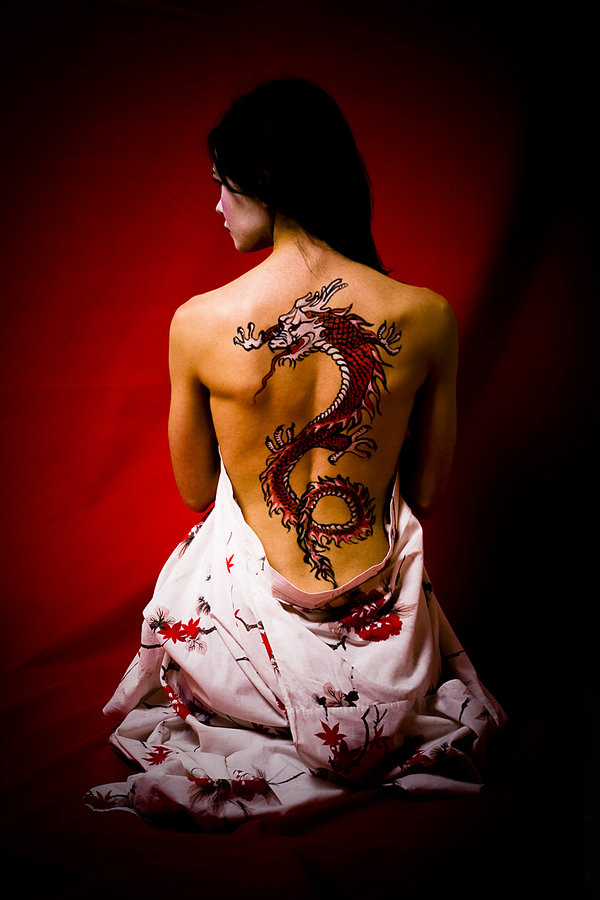 One of the most famous is the red dragon tattoo. The dragon is a very famous 