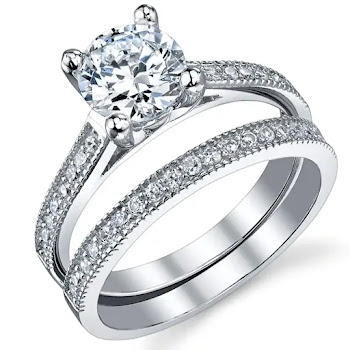 SILVER WEDDING RINGS