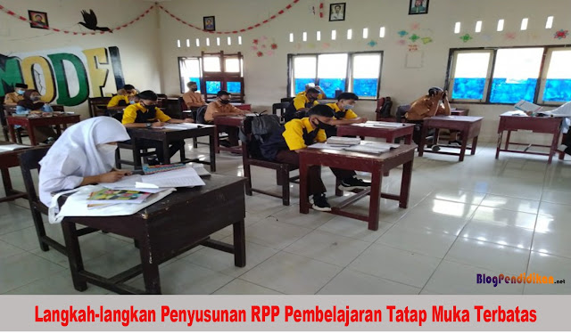 Berikut Langkah-langkan Penyusunan RPP Pembelajaran Tatap Muka Terbatas