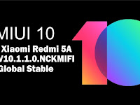 Download ROM Xiaomi Redmi 5A MIUI V10.1.1.0.NCKMIFI Global Stable