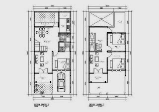  Desain  Rumah  Minimalis 2  Lantai  Luas  Tanah  72  Foto 