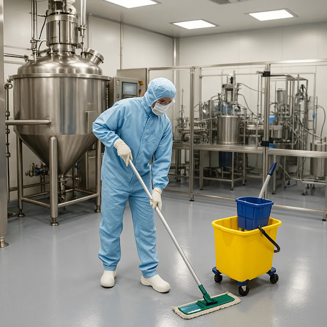 Cleaning of Production Area