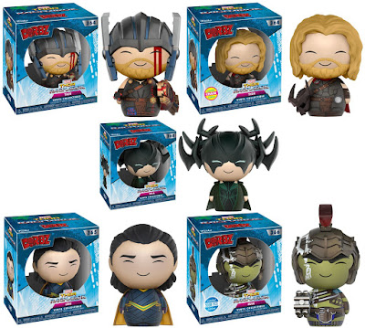 Thor: Ragnarok Dorbz Series 1 Vinyl Figures by Funko x Marvel