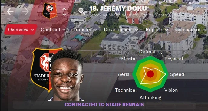 Football Manager 2021 - Jeremy Doku | FM21