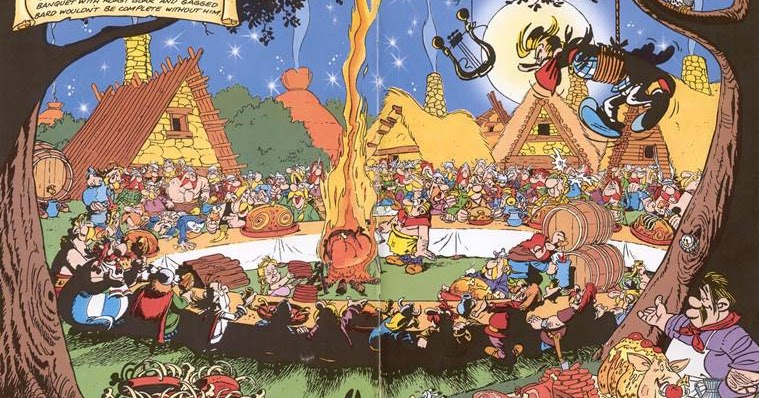 The Tearoom of Despair: Asterix feasts were the best feasts