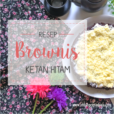 indahprimadona.com, resep brownies ketan hitam, brownies kukus ketan hitam, resep kue brownies ketan hitam, cara memasak brownies ketan hitam enak dan mudah