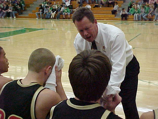 Coach Mitchell: No fouls, guys, and we win by one