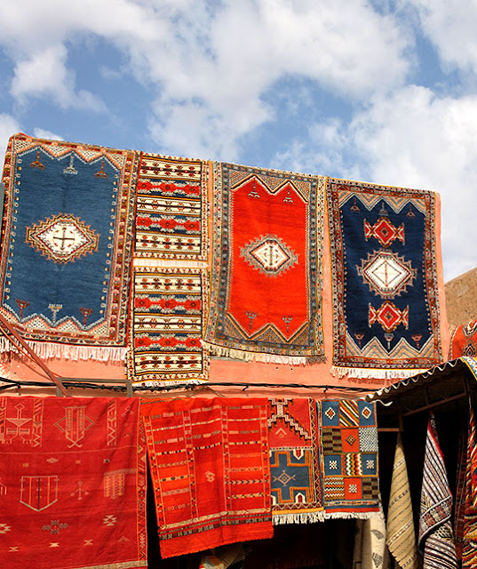 Moroccan rugs Marrakech crafts