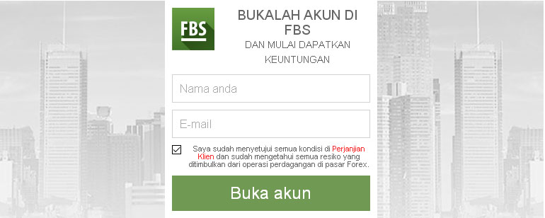 Form Pendaftaran Akun FBS