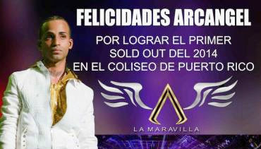 Arcangel Logra El Primer Sold Out Del 2014 En El Coliseo De Puerto Rico