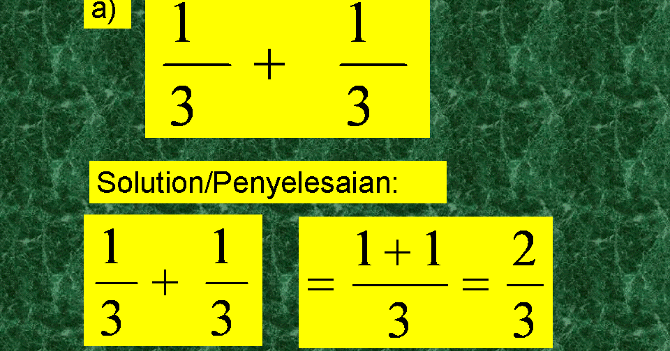 TIP BELAJAR MATEMATIK (TIPS FOR LEARNING MATHEMATICS 