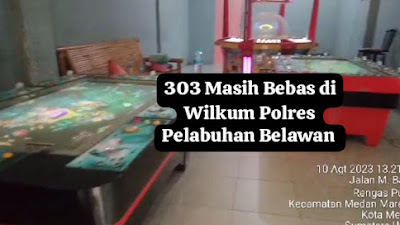 Ditanyai Soal Perjudian Tembak Ikan Yang Sudah Menjamur, Kapolres dan Kasat Reskrim Belawan Bungkam