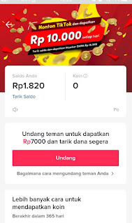 cara bermain tiktok untuk dapat uang