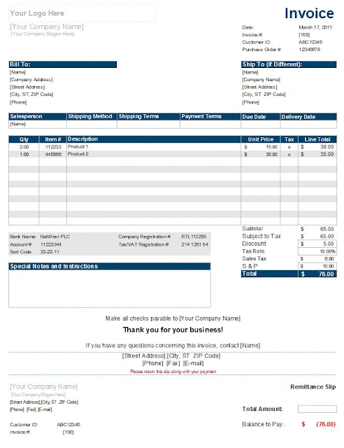 Contoh Surat Tagihan Invoice Yang Baik Dan Benar - Contoh Surat Untuk 