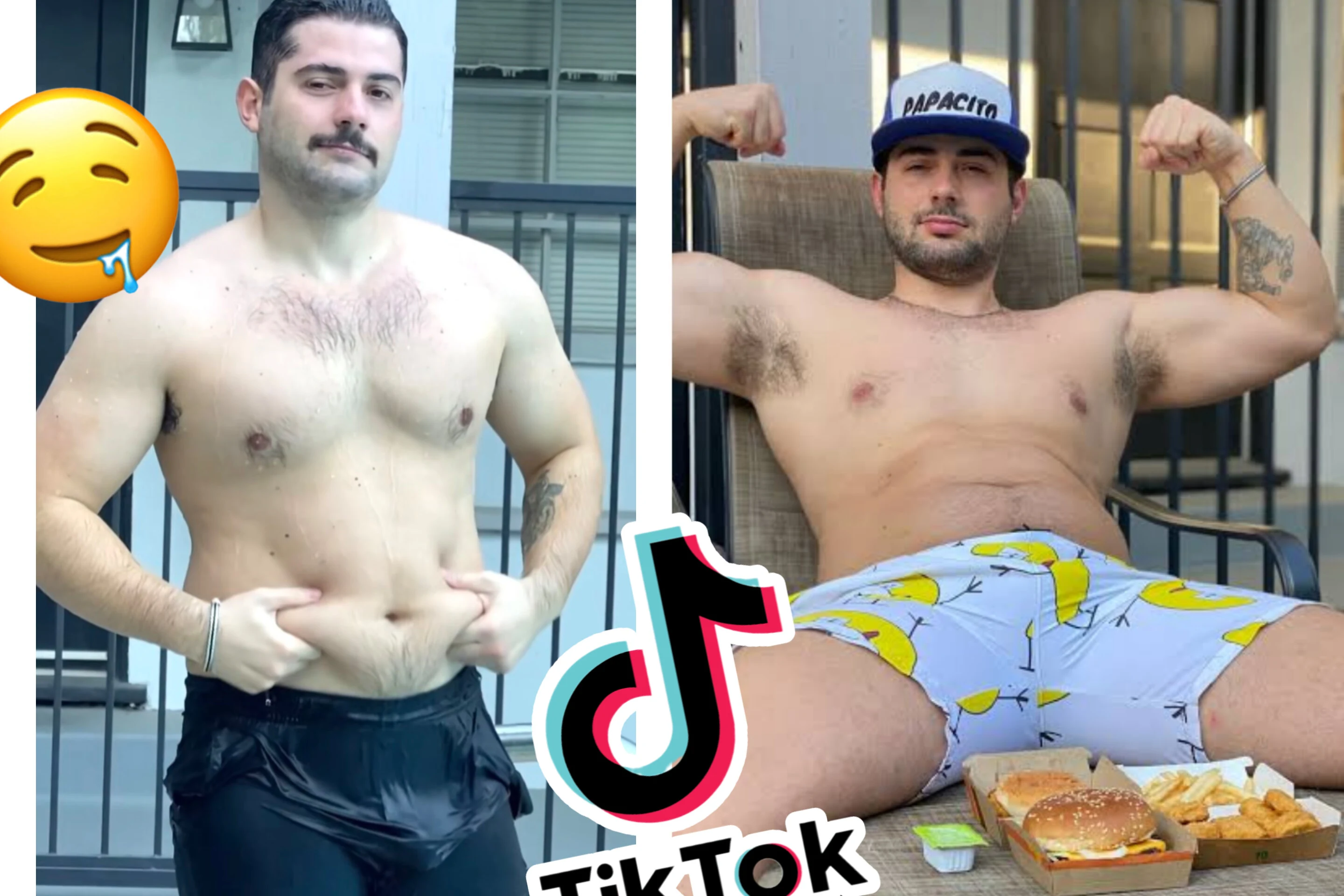 Sucesso do TikTok com conteúdos mais Bruno baba mostra que é o gordinho mais gostoso da plataforma é agente pode provar