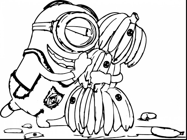 Astounding Minion Printable Coloring Pages With Minion Coloring Pages And Minion  Coloring Pages