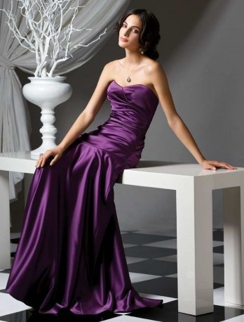 long bridesmaid dress