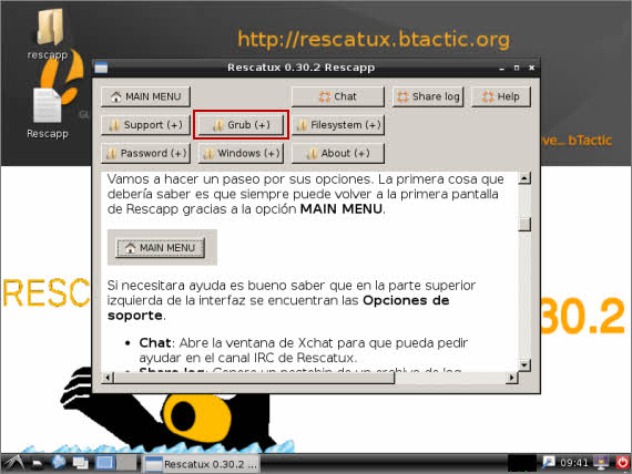 Recupera el arranque de sistemas Linux con Rescatux