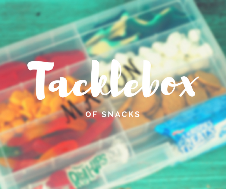 Tacklebox of Snacks // Fishing with Kids} - HALL AROUND TEXAS
