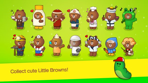 teman semua ada game android terbaru nih LINE BROWN FARM MOD APK v2.0.0 Terbaru Gratis Download