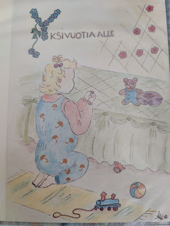 Arja-Leenan laatima korttikuvitus