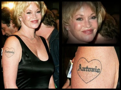best celebrity tattoos. female celebrity tattoo.