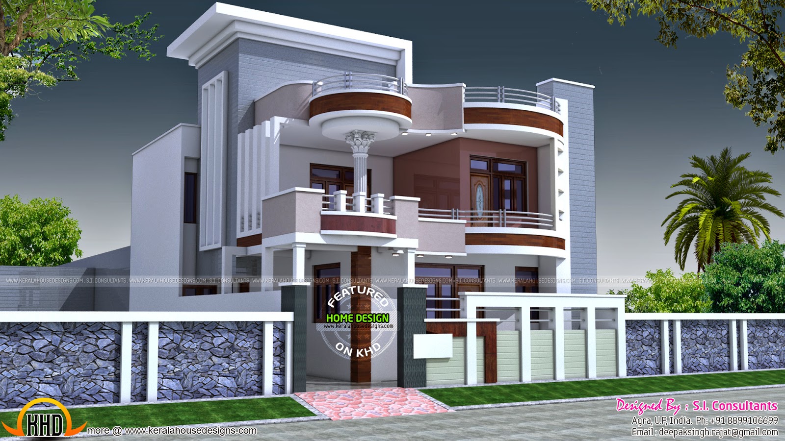 35x50 house  plan  in India  Kerala home  design and floor plans 