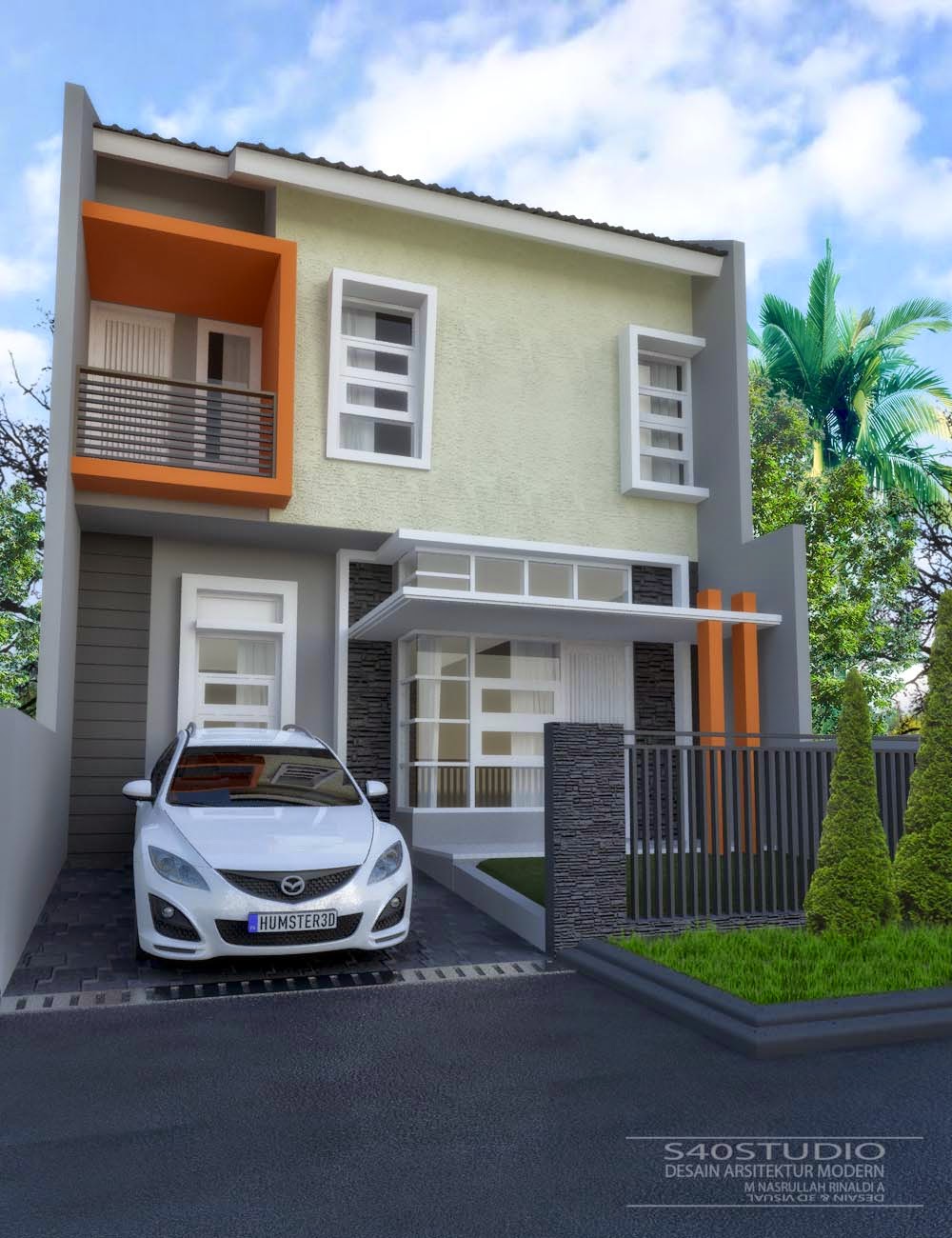 DESAIN RUMAH MINIMALIS MODERN S40studio Agustus 2014