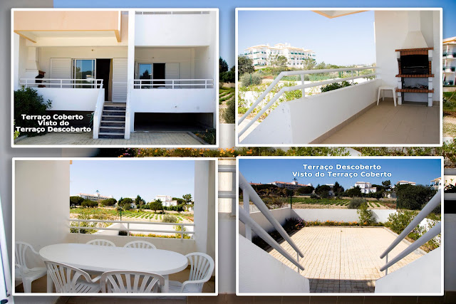 Terraço da Casa_de_Férias T1 da Aldeia da Galé em Albufeira no Algarve