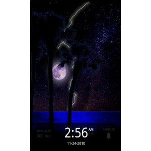 Lightning bug android app home screen