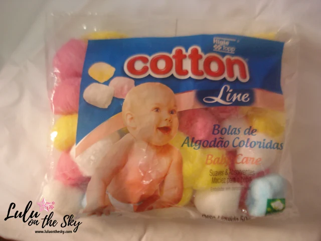 Cotton Line Bolas de Algodão Coloridas Baby Care: Eu Testei