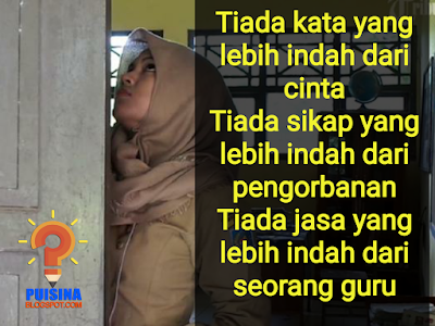 Puisi selamat pagi guru