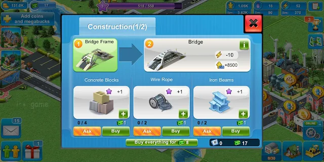 لعبة Megapolis City Building Sim | لعبة بناء مدينة حديثة وتطويرها ألعاب محاكاة