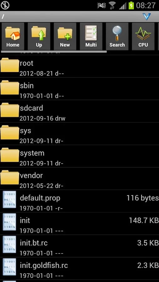 AndroZip - Aplikasi pembuka file rar android