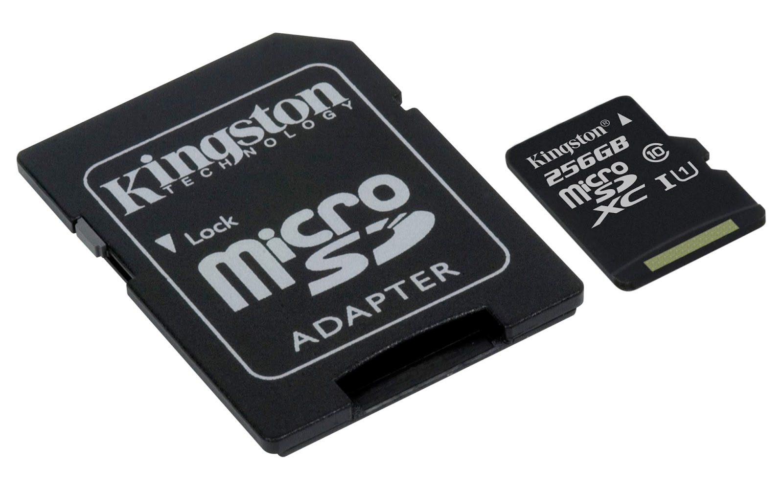 Kingston 256GB Capacity microSDXC Class 10 UHS-I Card