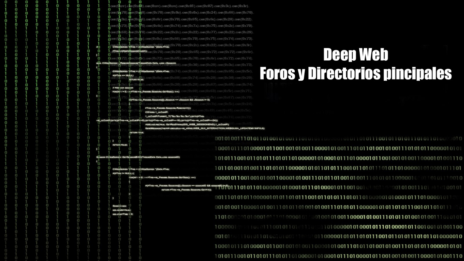 Deep Web Foros Principales de la Red Tor