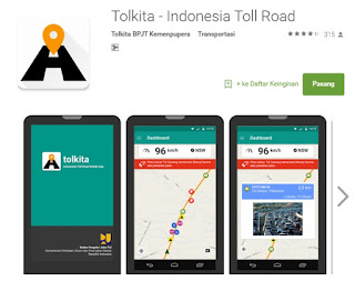 Tolkita aplikasi info jalur arus mudik untuk android - AnekaTekno.com