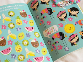 Bright Tropical Stickers
