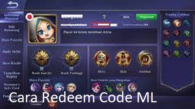 Cara Redeem Code ML