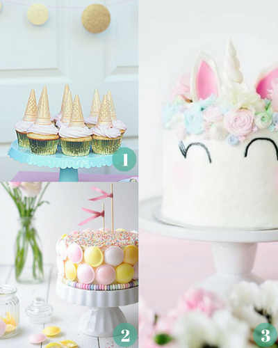 gateaux licorne