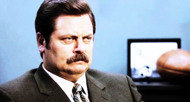 Quand Ron Swanson et Parks and Recreation régnaient sur Terre!!